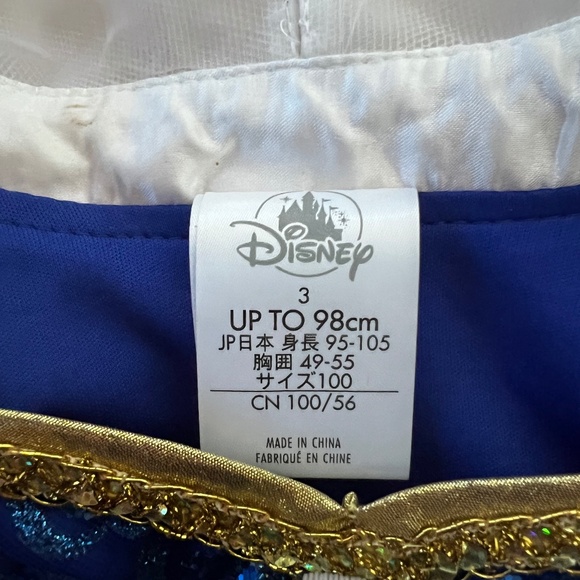 Disney Snow White Costume Size 3 - Picture 3 of 3